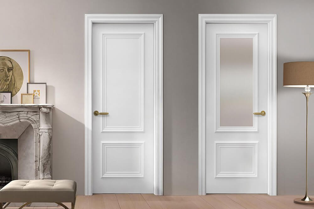 Межкомнатные двери с эмалью